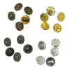 Botones pequeños de metal con patrón de conejo de 6 mm y 8 mm, botones vintage repujados para ropa de muñeca, faldas, chalecos, accesorios decorativos DIY hechos a mano
