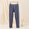 Pantalones Térmicos de Cintura Alta De Rong para Hombre, Pantalones de Algodón de Lana de Seda de Talla Grande, Pantalones Térmicos para Mujer, Forrados de Vellón y Engrosados -20 Grados