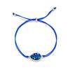 Pulseira Corda Cor Ouro Gota D'Água Personalizada Imitação Pedra Natural Turquesa Joias Venda Direta da Fábrica Joias de Natal Corrente