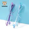 Nuevas Gafas Planas para Niños del Fabricante para Niñas con Patillas Desmontables, Monturas de Gafas de Miopía de Moda para Niños, Ligeras, Lote Mixto