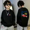 Camiseta de manga comprida para meninos, nova coleção infantil primavera 2026, camiseta básica 100% algodão, top estiloso de gola redonda para meninos, primavera e outono
