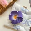 Grampo de cabelo estilo coreano, novo, fosco, gradiente, cacheado, flor, presilha, verão, férias, praia, grande, tubarão, acessórios para cabelo