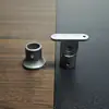 Acessórios para Colunas de Escada em Alumínio Fundido sob Pressão, Corrimãos, Guarda-corpos, Arte em Ferro, Arte em Alumínio, Peças Decorativas com Base Móvel de Cabeça Oscilante