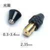 Portabrocas Eléctrico Wm Ajustable de Tres Mordazas de Cambio Rápido Mango Hexagonal Portabrocas para Broca Helicoidal 0.3Mm-8Mm