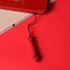 Colgante de Pluma Wenchang de Cinabrio Genuino, Collar para Estudiantes, Colgante Amuleto Unisex, Colgante Wenchang de Arena Dorada Púrpura al 99%