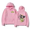 Nueva Sudadera de Terciopelo Harajuku de Primavera 2025 para Hombre Patrón Jersey Manga Larga Juvenil Popular Sudadera con Cuello Capucha