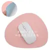 Alfombrilla de ratón de cuero simple japonesa y coreana transfronteriza para oficina en casa, color sólido, antideslizante, impermeable, de PU, para ratón de computadora