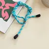 Saco de Corda Ins Estilo Coreano Fashionável Cool Corda de Nylon Trançada Chaveiro de Pendurar Pulseira Pingente de Cartão para Meninas para Fotografar Pingente de Corda de Mão