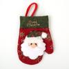 Nuevos suministros de decoración navideña decoración de escritorio para restaurante juego de vajilla juego de cuchillo y tenedor bolsa de regalo guantes navideños