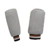 Cubierta de Palanca de Cambios y Freno de Mano de Felpa para Coche con Transmisión Manual, Set de Manijas de Palanca de Cambios, Cubierta de Palanca de Cambios de Invierno