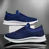 Zapatos Casuales de Moda Deportiva de Punto a Juego para Pareja, Zapatos para Caminar para Hombre sin Cordones, Zapatos Transpirables para Mujer