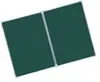 Quadro branco dobrável três em um quadro verde quadro negro de ensino quadro negro magnético para sala de aula multimídia quadro verde magnético whiteboard personalizável multi-especificação
