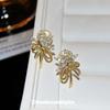 Liu Yifei Meteor Sweet Dream Clip para la Oreja sin Agujeros en la Oreja Pendientes de Circonita Atmosféricos de Moda Pendientes de Moda de Personalidad Simple