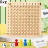 99 tabla de fórmulas de multiplicación artefacto de recitación estudiantes de primaria matemáticas 99 multiplicación fórmula de suma material didáctico juguetes