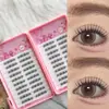 Cílios postiços leves populares transfronteiriços, conjunto de cola 3.0 para girl group, padrão para maquiagem de olhos atmosférica, visual natural, comércio exterior