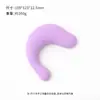 Alfombrilla de ratón ergonómica con reposamuñecas en forma de media luna, cojín de soporte de muñeca de silicona para aliviar la presión de la muñeca, almohada para mano antideslizante para uso en oficina con ordenador