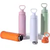 Tetera espacial portátil para deportes europea y americana de Amazon transfronteriza, taza térmica de acero inoxidable 304, tetera de senderismo portátil para exteriores