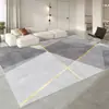 Alfombra de Piso para Ventana Saliente Estilo Crema de Lujo Ligero Antideslizante para Sala de Estar de Gama Alta, Alfombra Lavable para Mesita de Noche de Dormitorio, Mesa de Café