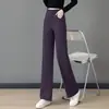 Pantalones de Peto Estilo Americano para Mujer 2025 Nuevos de Primavera Cintura Alta Casual Sueltos Deportivos Pierna Recta Pantalones de Pierna Ancha