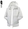Ropa Ligera de Protección Solar UPF50+ para Exteriores de Verano para Hombres y Mujeres, Alternativa Asequible a Artículos de Grandes Marcas, Chaqueta Ligera Transpirable Fresca con Cierre y Capucha