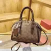 Bolsas de Lujo para Mujer 2026 Nuevas Bolsas para Mujer de Comercio Exterior Bolsos de Hombro con Estampado Retro Europeo y Americano Bolsos Cruzados