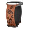 Estampa de Borboleta é Adequada para Apple Watch S9/Ultral Pulseira iWatch Pulseira de Pulso Pulseira de Relógio Estampada