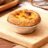 B05 Molde Antiadherente para Tartaletas de Huevo Pudín Molde para Tartaleta de Huevo Portuguesa Bandeja para Tartaletas Herramienta para Hornear Pasteles Molde Pequeño para Pasteles