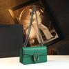 Bolso Pequeño Cuadrado de Lujo de Gama Alta Modelo Nuevo 2026 Dionysus con Cadena, Piel Genuina, Elegante Bolso de Hombro y Cruzado para Mujer