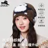 Gorro de Tricô Estilo Fair Isle Coreano Chique Desenho de Pinguim para Meninas Nicho High-End Chapéu Pulôver Afina o Rosto