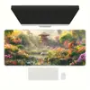 Mouse Pad Exclusivo Transfronteiriço para a Floresta Periférica, Grande, de Alta Qualidade, Espessado e Resistente a Manchas com Bordas Densas