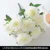 Flores Artificiais Brancas de Casamento para Teto do Salão de Casamento, Arranjo de Piso do Palco, Decoração de Corredor e Arranjo de Flores