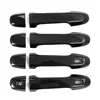 Adecuado para 11-16 Toyota Ractis P120 decoración de manija de puerta tira brillante accesorios de manija de cuenco de puerta