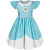 Halloween Transfronterizo Super Mario Princesa Peach Rosalina Daisy Vestido Disfraz Fiesta