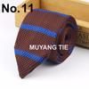 Gravata Social Masculina Britânica Fashion Coreana Casual Estudante Lã Tricotada Versátil Pontuda Estilo Moderno Gravata 7cm