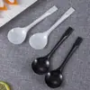 Colher Descartável Grande Tartaruga Dourada, Colher Tartaruga Dourada para Salada de Frutas, Sobremesa Especial, Gelatina, Gelatina de Erva, Gelatina de Gelo, Embalada Individualmente