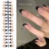 Uñas Postizas Ojo de Gato Pre-hechas Transfronterizas 30 Piezas Uñas Portátiles Uñas Almendra Cortas Color Nude Manicura Hecha a Mano Pegatinas para Uñas