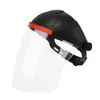 Venta al por mayor del fabricante Máscara protectora Cubierta protectora para soldadura con visor tipo gorra Soporte de PVC Visor Transparente Pulido Alta Definición