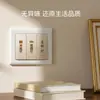 Nuevas Pegatinas de Etiqueta para Interruptores, Señales Luminiscentes en la Oscuridad para Enchufes de Pared, Pegatinas Indicadoras de Etiqueta Creativas para el Hogar al por Mayor