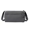 Bolsa Deportiva Transfronteriza con Separación Seco-Húmedo Gran Capacidad Casual Simple Tipo Almohada Color Sólido Hombro Único Cruzada Bolsa para Viajes Cortos