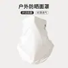 Mascarilla de Protección Solar para Mujer en Verano, Anti-UV, Seda de Hielo Transpirable, Velo de Cara Completa, Protección Solar para Ciclismo, Protección de Cuello, Mascarilla de Protección Solar