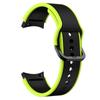 Para Samsung Galaxy Watch4/5Pro 6 47mmWatch3 41mm Correa de Silicona Bicolor Pulsera