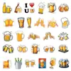 28 Novos Adesivos de Grafite Personalizados com Tema de Cerveja para Malas, Garrafas de Água e Patinetes Atacado