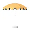 Punto de Ola Sombrilla Solar para Exteriores Sombrilla Parasol Paraguas Grande para Puesto Comercial Publicidad Playa Camping Patio Protección Solar Casa de Huéspedes