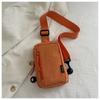 Bolsa Mini Deportiva Urbana Japonesa Primavera 2025 Nueva Bolsa de Hombro Cruzada Simple Juvenil para Exterior
