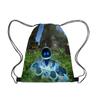 Mochila escolar con cordón, portátil, de gran capacidad, repelente al agua, con diseño de robot cósmico 3D, ideal como regalo