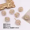 Acrílico Areia Movediça Estampagem a Quente Retro Dourado Contas Soltas diy Brincos Caseiros Corrente para Celular Pingente Acessórios de Joia Materiais