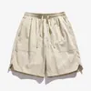 [Venda Direta da Fábrica] Popular no Verão Tendência Jovem Moda Coreana Shorts Versátil Praia Respirável Calça de Cinco Pontos