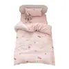 Jardín de Infancia Clase A Juego de Tres Piezas para la Siesta de Algodón Puro Juego de Ropa de Cama Infantil de Dibujos Animados Juego de Seis o Siete Piezas de Algodón Puro con Relleno de Almohada