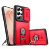 Comercio Exterior Adecuado para Samsung S26Fe Lintuo Ventana Deslizante para Lente Funda de Teléfono Soporte Giratorio 360 A18 Cubierta Protectora Anticaídas