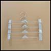Fábrica por atacado transparente calças infantis rack baby calças rack cabide infantil calças antiderrapantes rack fino